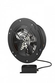 ELEMAN Vents OVK1 200 Průmyslový axiální ventilátor kruhový (průměr 300mm),černý(1009629)