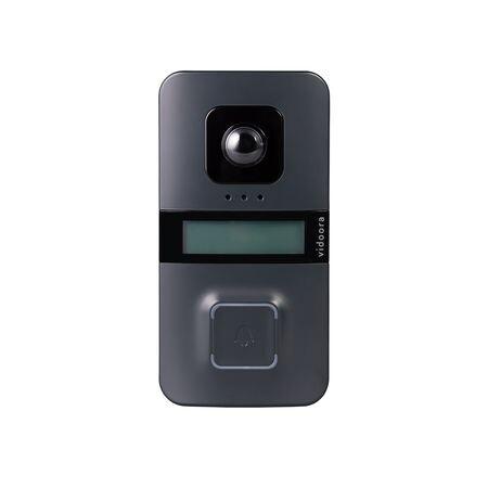 URMET 75405 - Vstupní panel Vidoora s kamerou 120°, 1 tl., Wifi, antracit, IP55, IK07