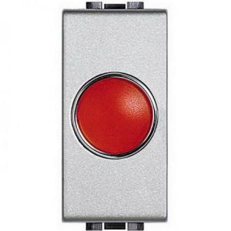 Bticino LIVING.LIGHT NT4371R - Signalizační kontrolka červená pro LED signálky, 1M, Tech