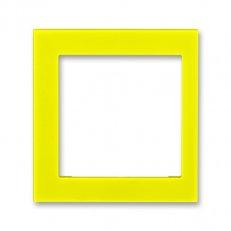 ABB Levit 3901H-A00255 64 - Kryt rámečku s otvorem 55x55, krajní, žlutá