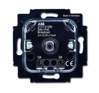 ABB 6599-0-2987 - Přístroj potenciometru DALI pro tlač. spínání a otoč. ovl. (2117 U-500)