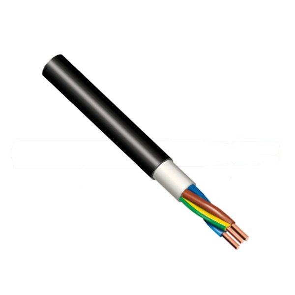 NKT CYKY 3Cx2,5 (CYKY-J 3X2,5) - Silový kabel pro pevné uložení, kulatý, 100m balení