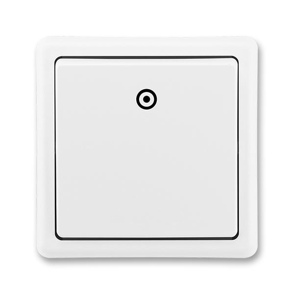 ABB Classic 3553-80289 B1 - Ovládač zapínací, tlačítkový, ř. 1/0, bílý