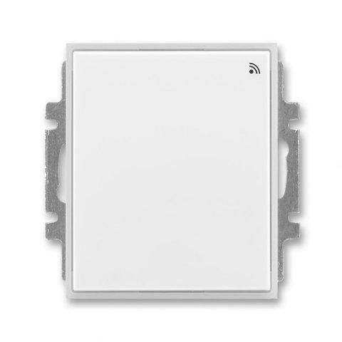 ABB Time 3299E-A23108 01 - Spínač s krátkocestným ovladačem a přijímačem,bílá/led.bílá