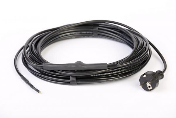 EKOHEAT CAB PP, 12m, 114W topný kabel,integr. termostat, spínání +5°C, rozpínání +10°C, se