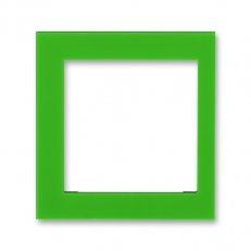 ABB Levit 3901H-A00255 67 - Kryt rámečku s otvorem 55x55, krajní, zelená