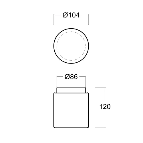 OSMONT LED-1L09C03KN01/405 3000K - LED Svítidlo skleněné, ř.ALKOR 1 (67098)