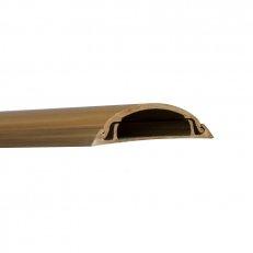 MALPRO 5223 - Podlahové lišty imitace dřeva tmav. 40mm