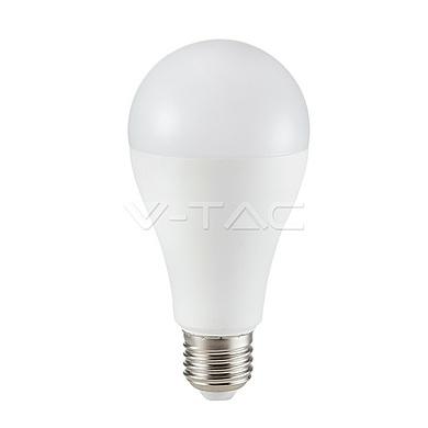 LED Bulb - SAMSUNG CHIP 15W E27 A65 Plastic White,  VT-215