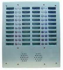 URMET AV3015P Vandalizmu odolný tlačítkový panel, 15 tlačítek, 3 sloupce