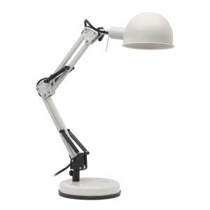 KANLUX PIXA KT-40-W  Kancelářská stolní lampa, patice E14, bílá (19300)