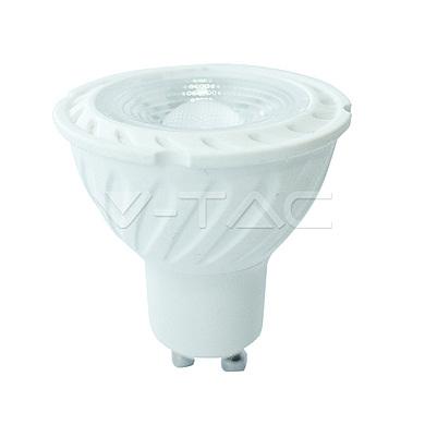 LED Spotlight SAMSUNG CHIP - GU10 6.5W  Ripple Plastic 38° Dimmable 4000K,  VT-227D