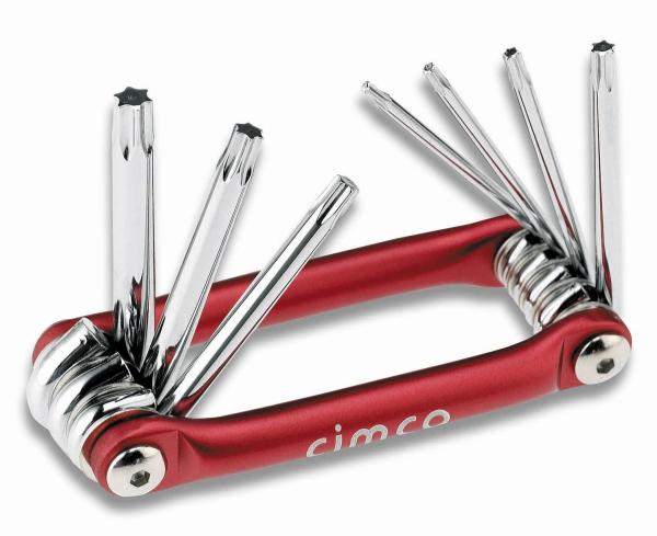 CIMCO 110598 - Sada torxních klíčů T 9 - 40 (8 ks)