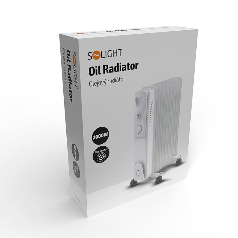 Solight Olejový radiátor 2000W