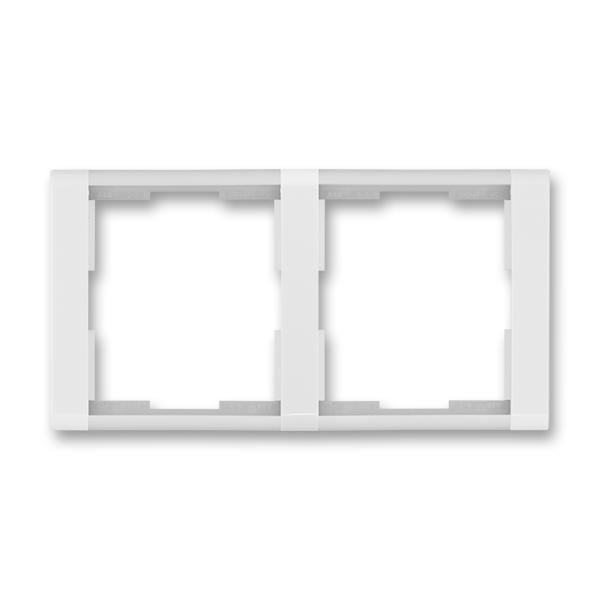ABB Time 3901F-A00120 01 rámeček dvojnásobný, bílá/ledově bílá