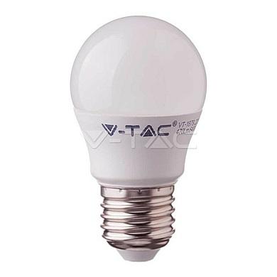 LED Bulb - SAMSUNG CHIP 4.5W E27 A++ G45 Plastic 6400K,  VT-245