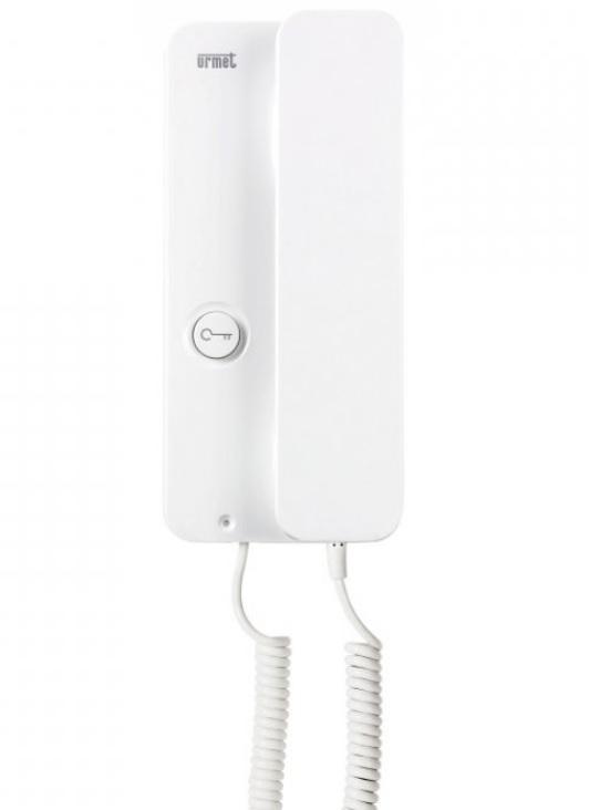 URMET 1150  Domovní telefon s tlačítkem pro odemykání bílý