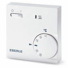 FENIX Eberle RTR-E 6202 - Bimetal prostorový termostat (5...30 °C), vypínač, LED, útlum 5K, spínací