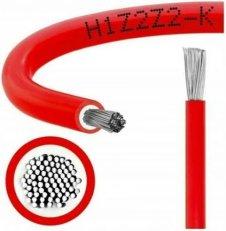 H1Z2Z2-K 10 červený - Solární kabel pro fotovoltaickou instalaci