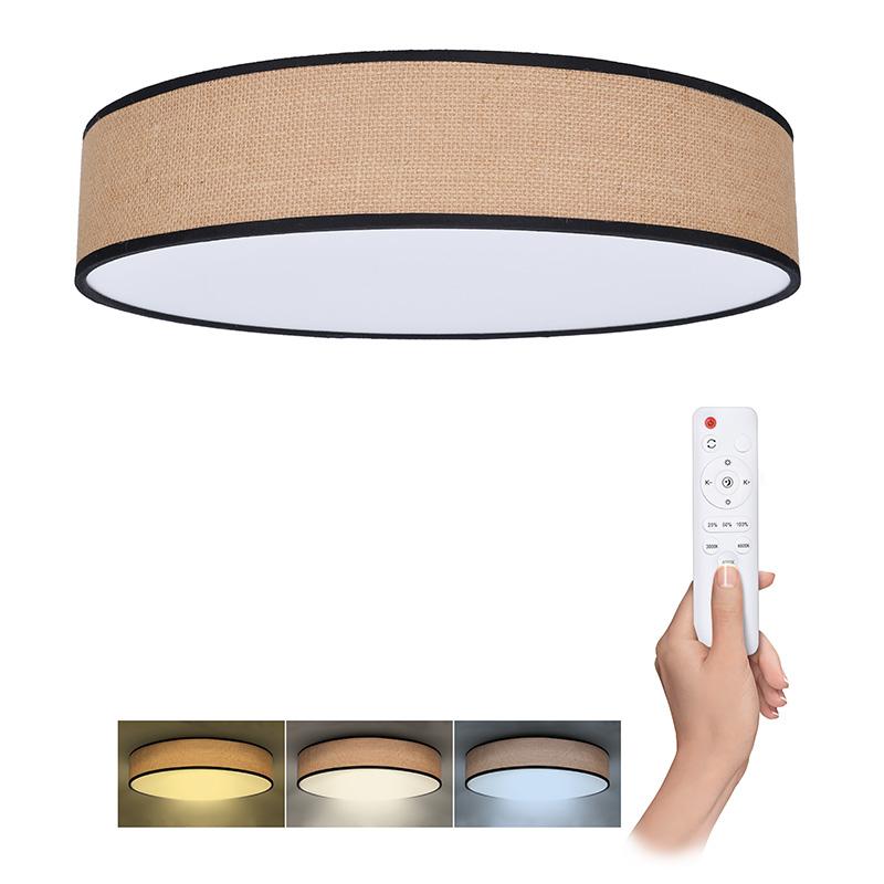 Solight LED osvětlení s dálkový ovladačem Brownie, 60W, 4200lm, 50cm, změna chromatičnosti, stmívate