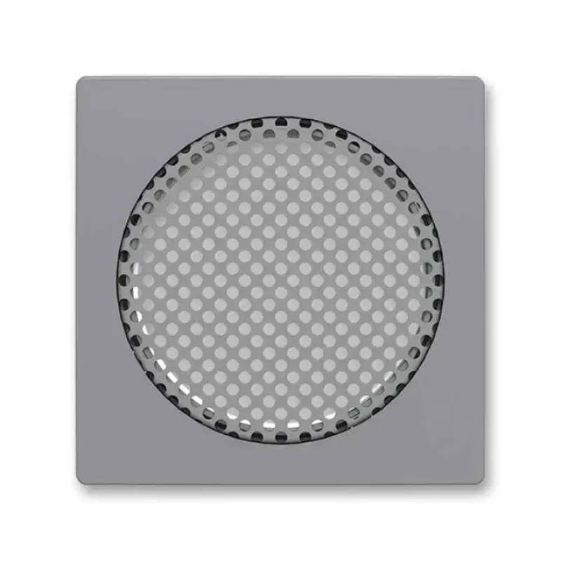 ABB Zoni 5016T-A00075 241 - Kryt pro reproduktor AudioWorld, s kulatou mřížkou, šedá