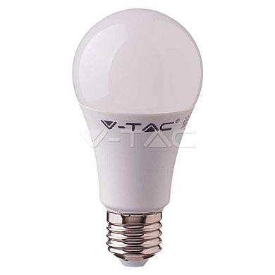 LED Bulb - SAMSUNG CHIP 9W E27 A58 Plastic 6400K,  VT-210