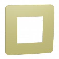 SCHNEIDER Unica NU280211 - Studio Color - Krycí rámeček jednonásobný, světle zelená
