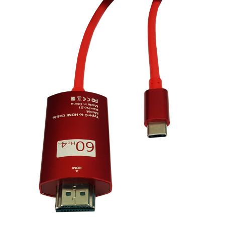 MKF-C4KHDMI-MMR - Propojovací video/audio MHL kabel USB-C/HDMI