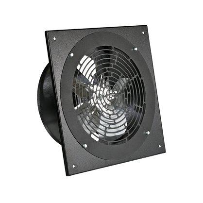 ELEMAN 1009615-Ventilátor VENTS OV1 200 průmyslový, čtvercový (312x312mm), černý