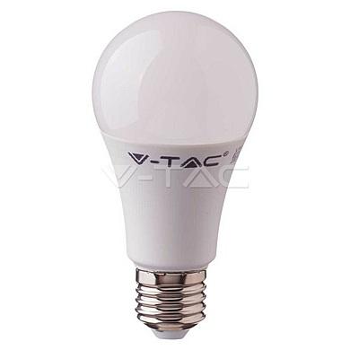 LED Bulb - SAMSUNG CHIP 6.5W E27 A++ A60 Plastic 6400K,  VT-265