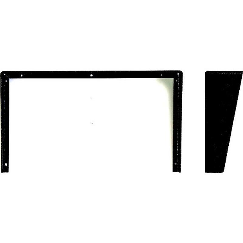 TESLA STROPKOV 4FA 690 32.5 - Stříška KARAT horizontální pod omítku HPO 2 rám (černá)