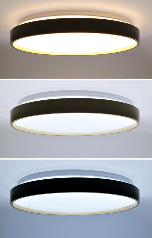 Solight LED osvětlení s dálkovým ovladačem Cala, 48W, 3360lm, 38cm, změna chromatičnosti, stmívateln