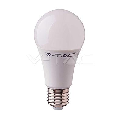 LED Bulb - SAMSUNG CHIP 11W E27 A60 Plastic 3000K,  VT-212