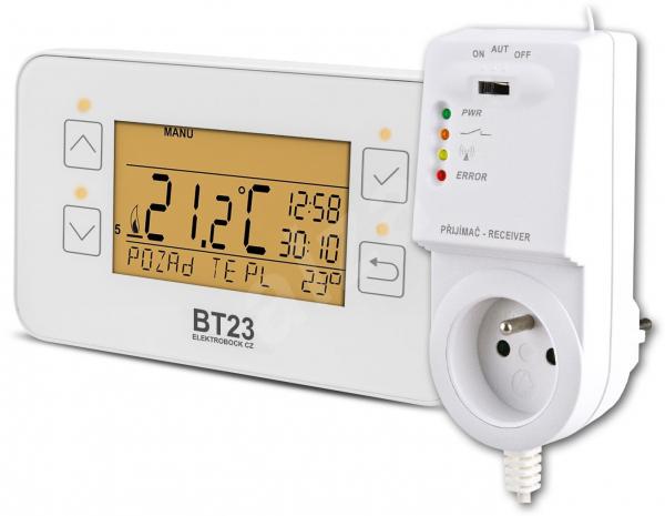 ELEKTROBOCK BT23 RF-Bezdrátový termostats dotykovým ovládáním (0612)