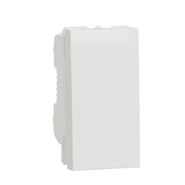 SCHNEIDER Unica NU310118SC - Spínač jednopólový řazení 1, šroubový, bílá