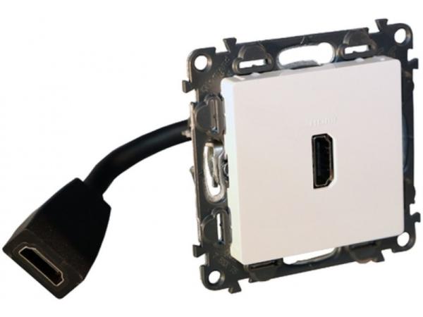 LEGRAND Valena Life 753175 - Zásuvky HDMI předkonektorovaná, bílá