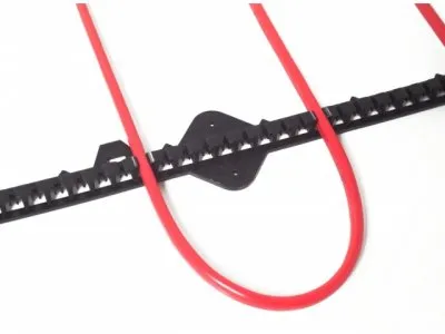 DEVIclip-instalační pás, plast, 1m, bal. 10x1m