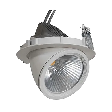 GIMBAL LED COB DOWNLIGHT 40W/940 24° CRI90+ Ø188x160mm IP20