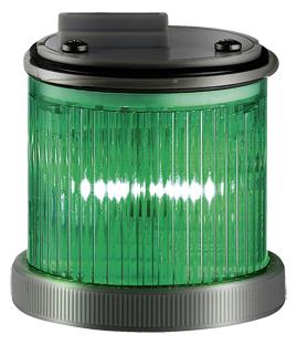 GROTHE 38636 - Světelný modul T-Mini LED MWB (výstražný/zábleskové), zelená, ~ 240V (55 mA)