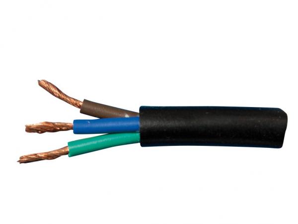 NKT - kabel CYSY H05VV-F 3G1,5 černá
