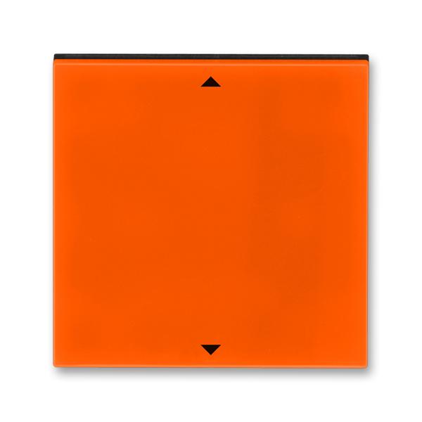 ABB Levit 3299H-A00110 66 Kryt spínače žaluziového, oranžová/kouřově černá