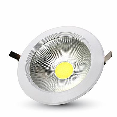20W LED COB Downlight Round A++ 120Lm/W White,  VT-26101