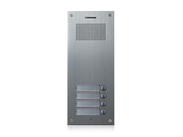 COMMAX DR-4UM - dveřní stanice, audio + 4 tlačítka, 4+n  (0100-581)