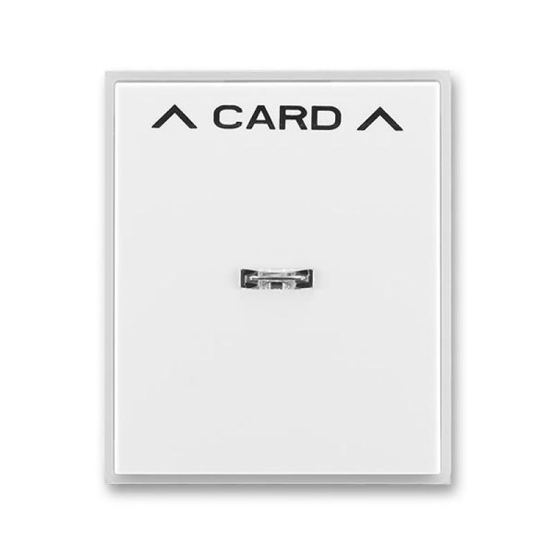 ABB Time 3559E-A00700 01 Kryt sp. kartového, průzor, bílá/ledově bílá
