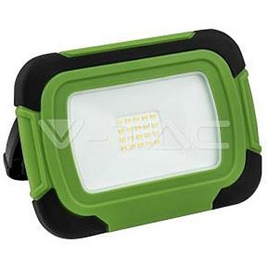 10W LED Floodlight Rechargeable SAMSUNG CHIP IP44 4000, VT-10-R