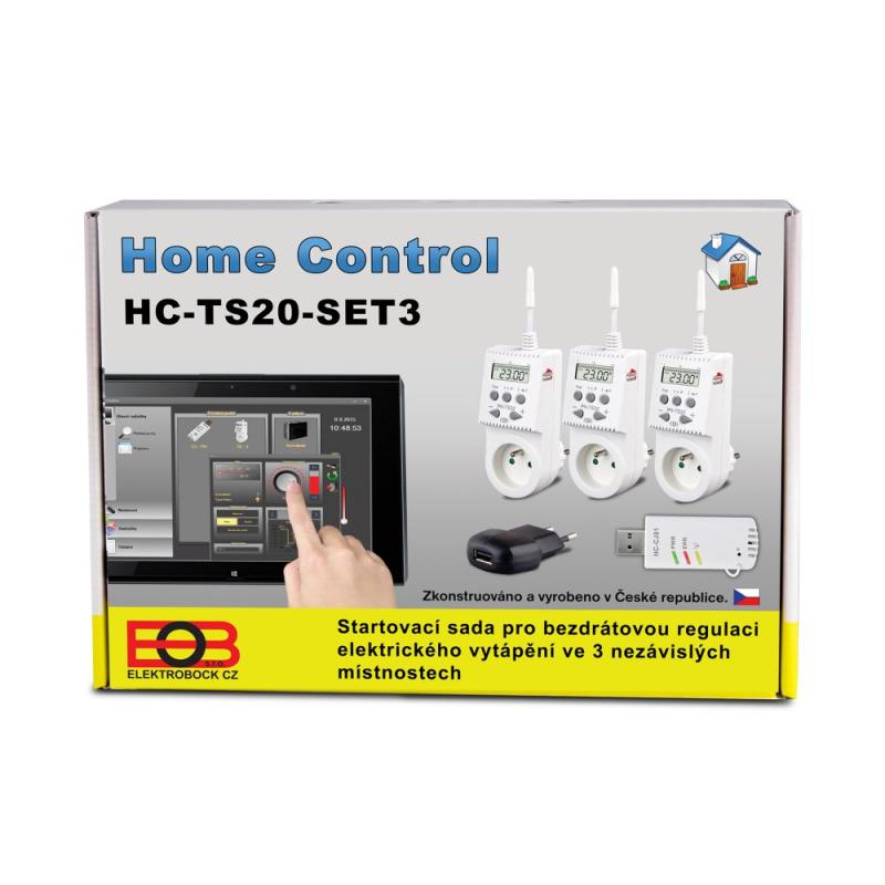 ELEKTROBOCK HC-PH-TS20  set3 - Home Control regulační set  elektrického vytápění (1352)