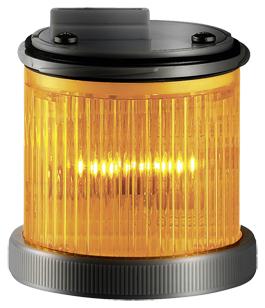 GROTHE 38621 - Světelný modul T-Mini LED MWB (výstražný/zábleskové), žlutá-oranžová, ~/= 24V (30 mA)