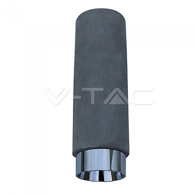 GU10 Fitting Gypsum Concrete Pendant Metal With Chrome Bottom,  VT-864