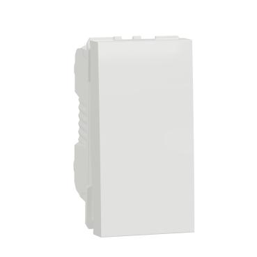 SCHNEIDER Unica NU310618SC - Tlačítko řazení 1/0, 1M, šroubové, bílá