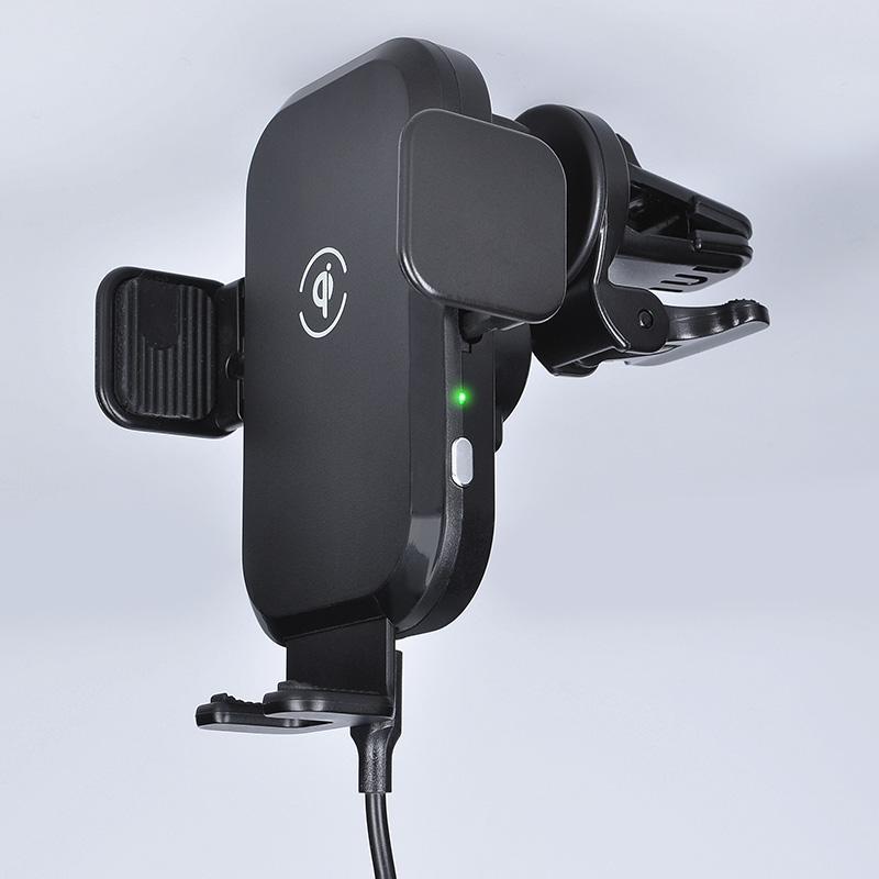 Solight bezdrátová nabíječka do auta Qi 15W s automatickým uchycením